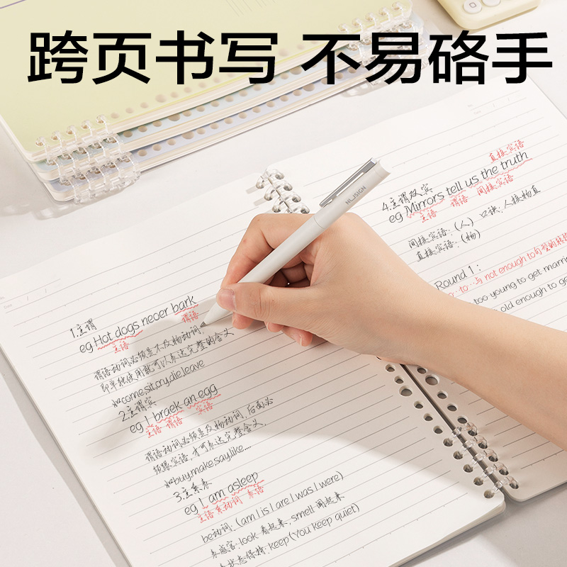 纵横BDHB5-02可开合活页本-B5 50张(语文)(本)