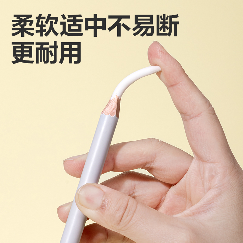 纵横VP521三支彩盒装粗杆铅笔橡皮擦(混)(盒)