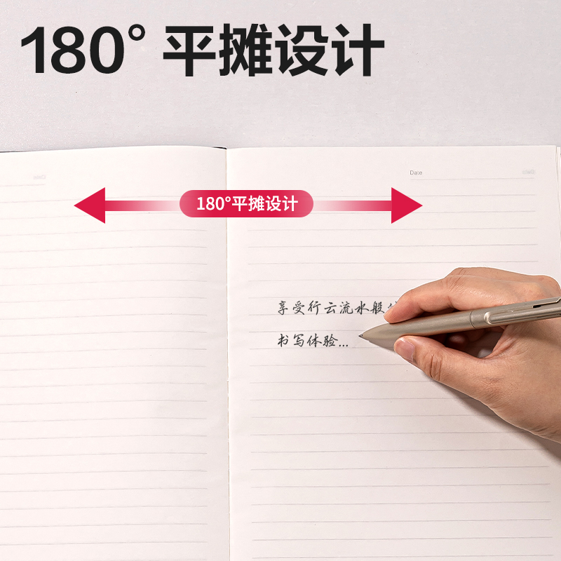 纵横DP403办公皮面本16K-160张(黑色)(本）