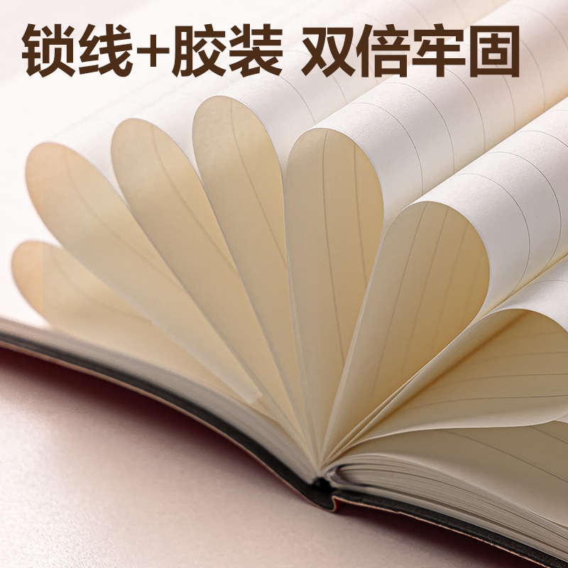 纵横DP401皮面本16K-80张（黑色）(本)