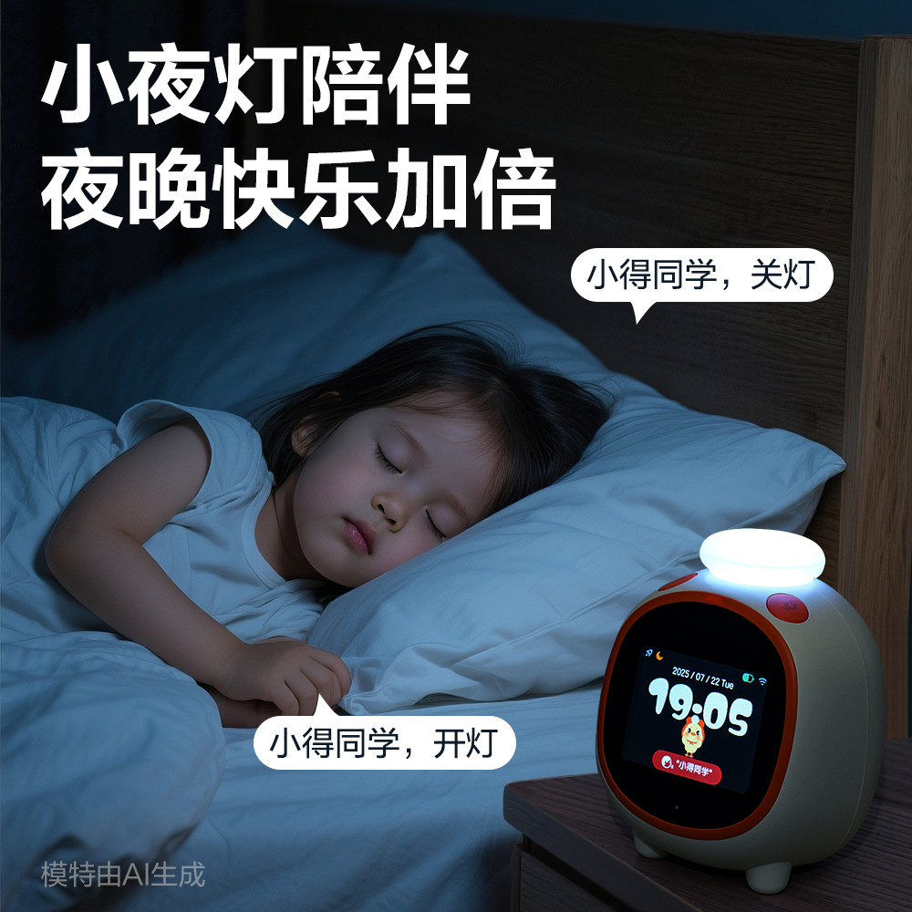纵横LE111-联网款智能电子钟(白)(台)