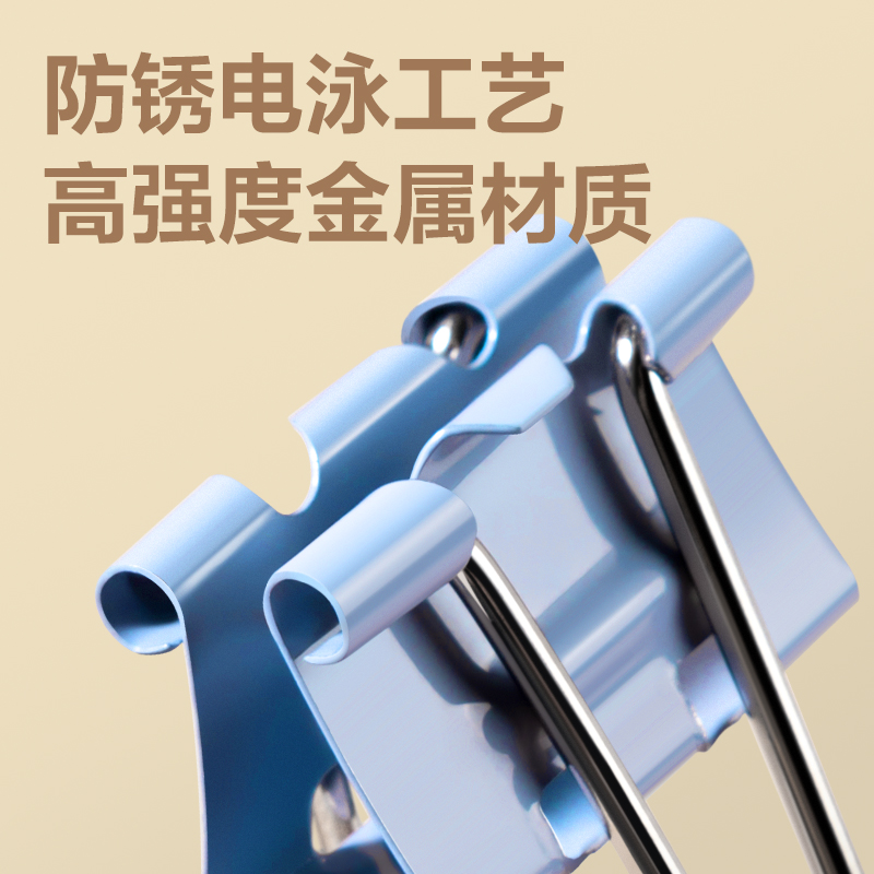 纵横DP706省力长尾票夹6夹宽15MM(彩)(60个/筒)