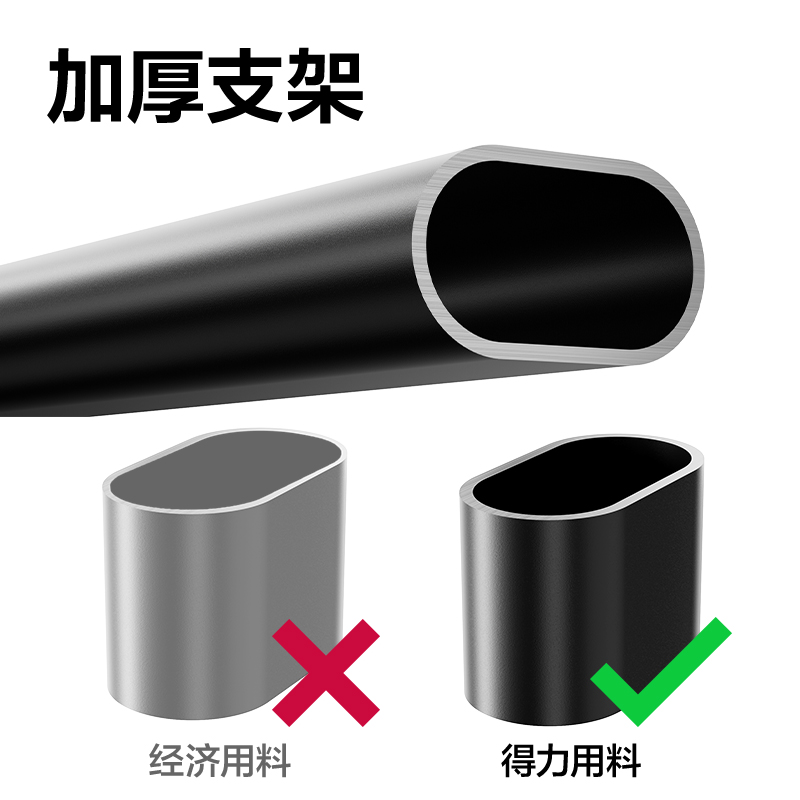 纵横DP300_H型可升降双面白板900*600mm(黑)(块)