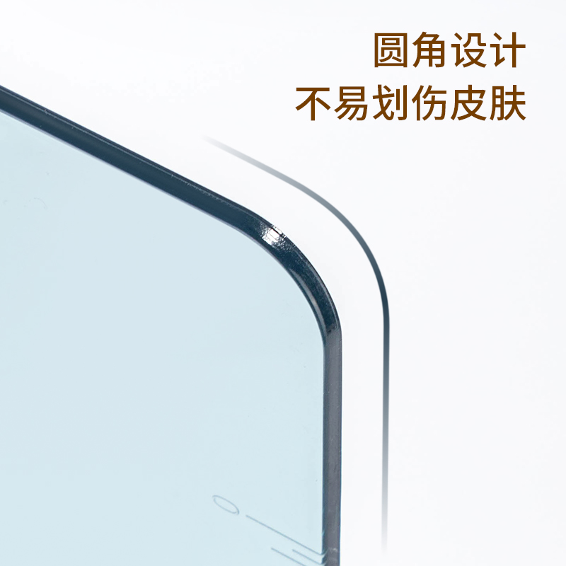 纵横DP545高强度透明板夹(透明蓝)(块)