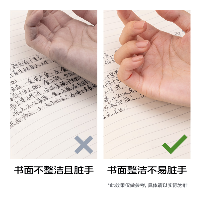 纵横S1726直液式走珠笔0.5mm全针管(混)(4支/盒)