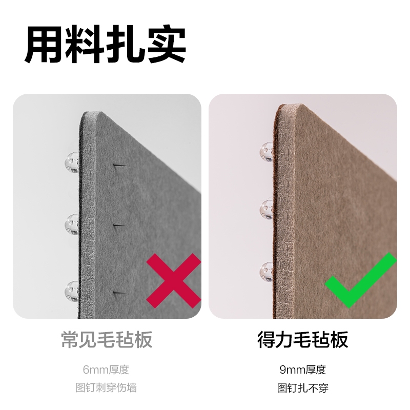 纵横MQ149毛毡留言板300*400mm(棕)(块)