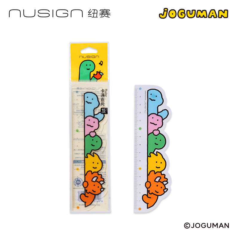纽赛NS093-Q乔古漫直尺15cm(透明)(把)