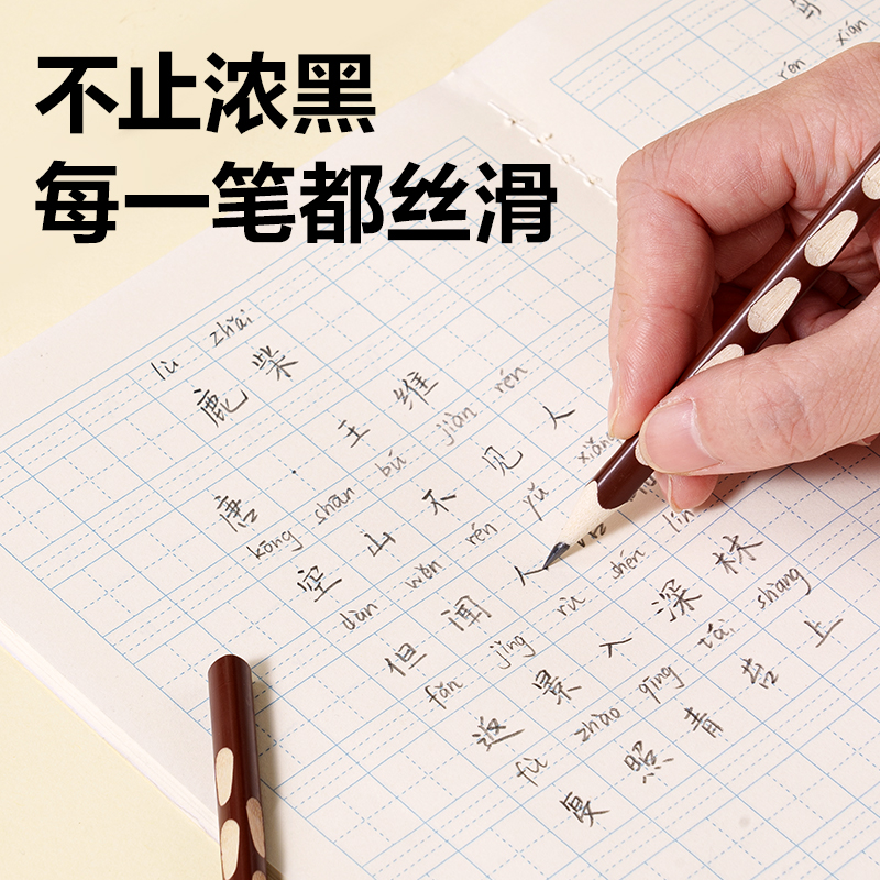 纵横HC838-HB洞洞书写铅笔HB(混)(12支/盒)