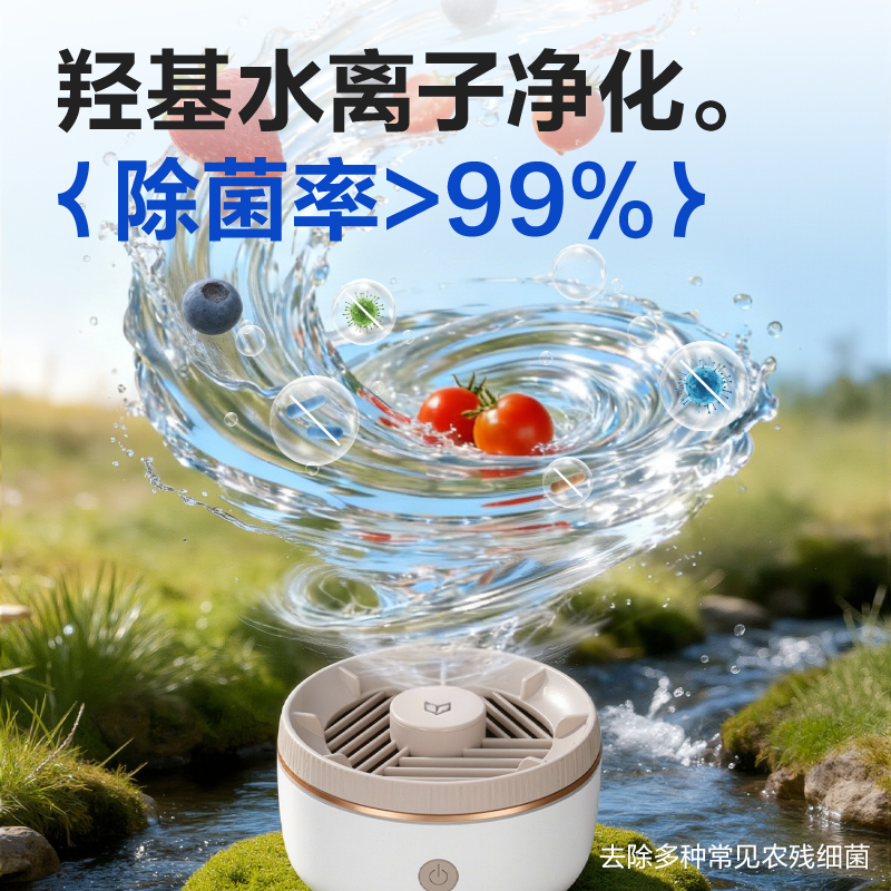 纵横LD450果蔬清洗机(白)(盒)