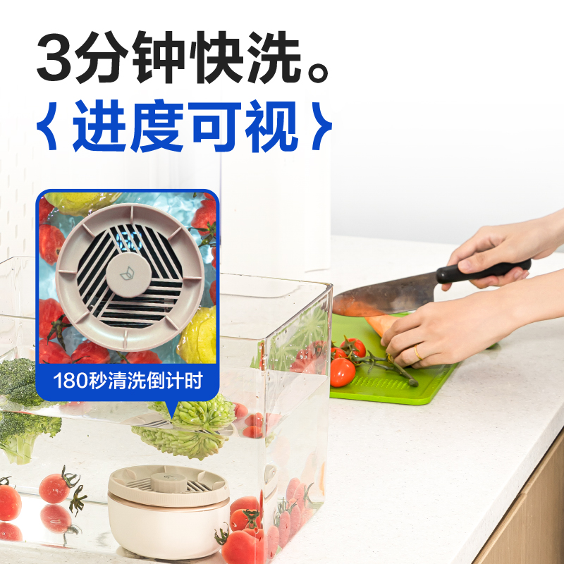 纵横LD450果蔬清洗机(白)(盒)