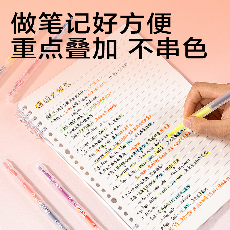 纵横SK225荧光笔-荧光笔(混)(6支一盒)