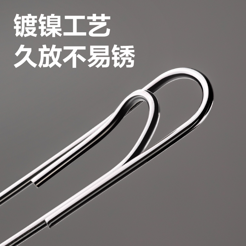 纵横TS102回形针(银)(筒)