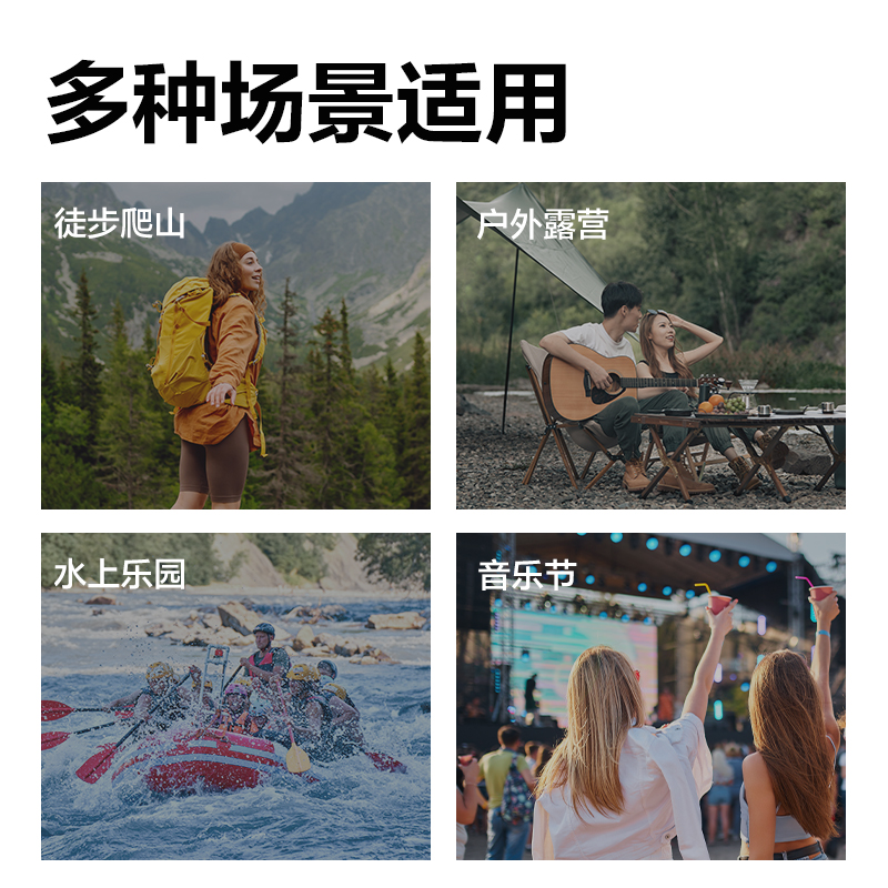 纵横LY101便携雨衣(青)(袋)