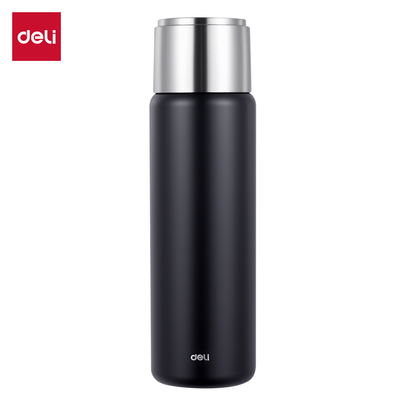 纵横LL628保温杯(子弹头)(500mL)(316L内胆)(黑色)(彩盒装)