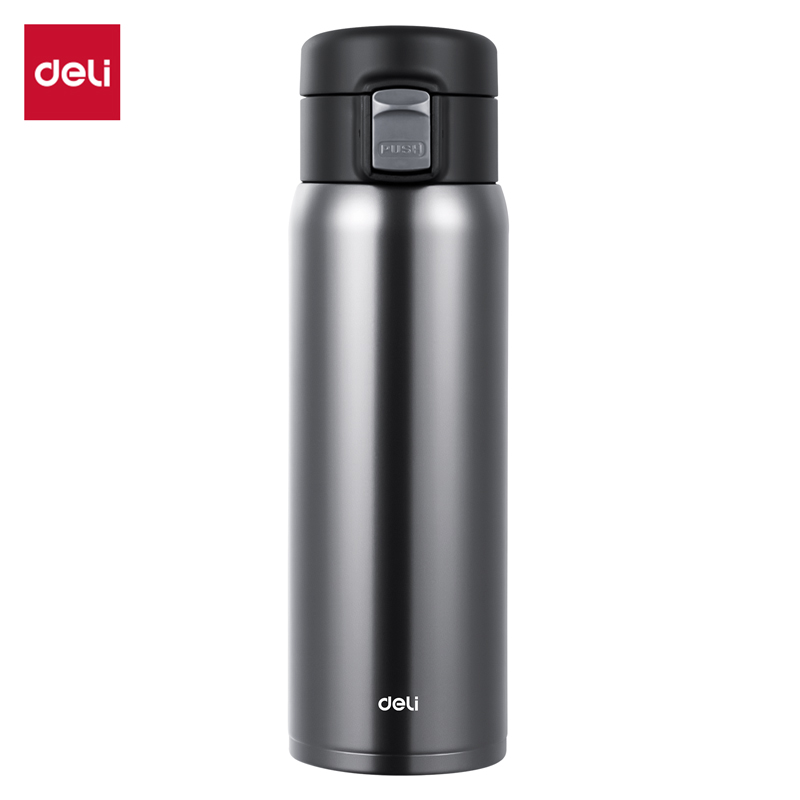 纵横LL625保温杯(弹盖)(480mL)(316内胆)(灰色)(彩盒装)