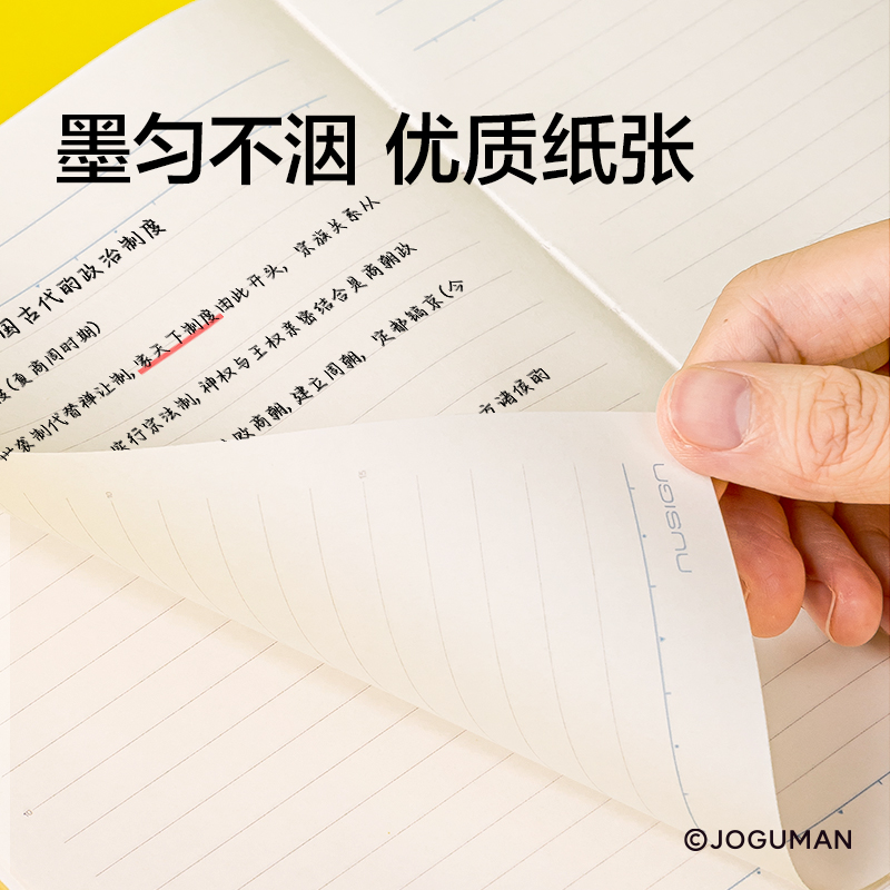 纽赛NS347-Q乔古漫高透胶套本-32K(混色)(72张/本)