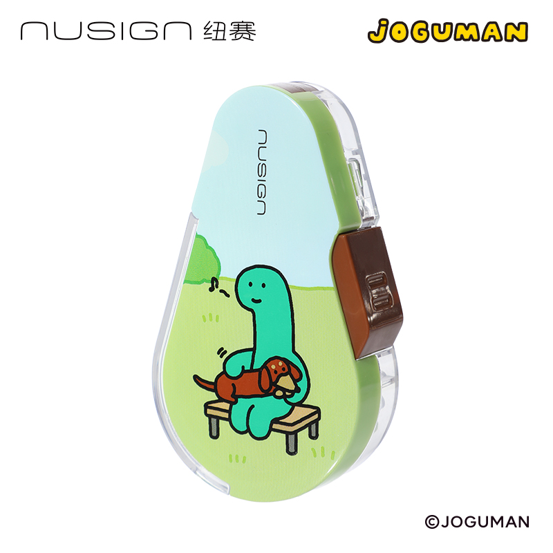 纽赛NS161-Q乔古漫按动密封门修正带5mm*6m(绿)(个)