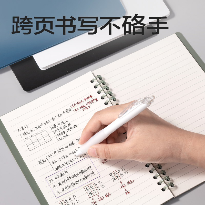 纵横HA5-11可开合活页本PP壳(蓝-可开合)(本)