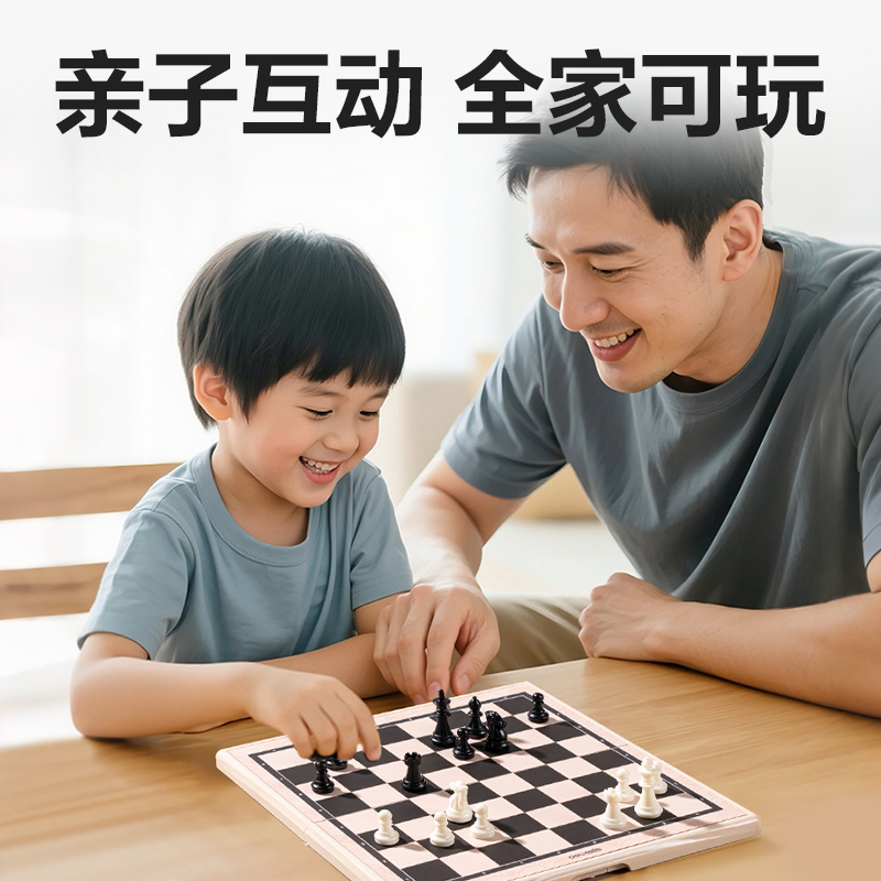 纵横YW163-G磁石国际象棋(混)(盒)