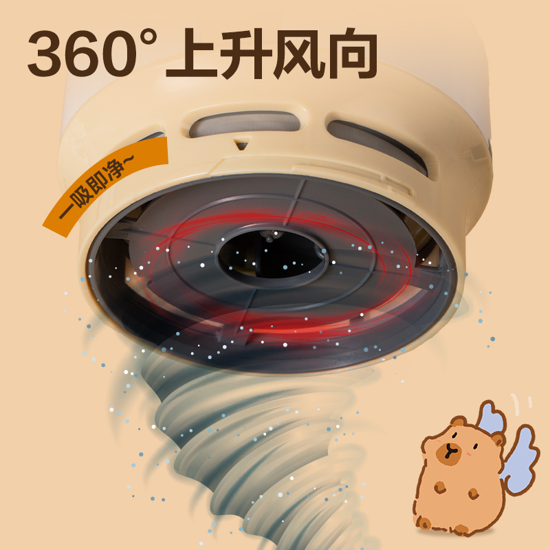 纵横BL146卡皮巴拉桌面清洁器充电款(白色)(盒)