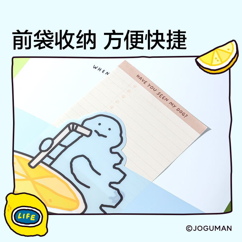 纽赛NS523-30Q乔古漫30页绑带收纳资料册(混)(个)