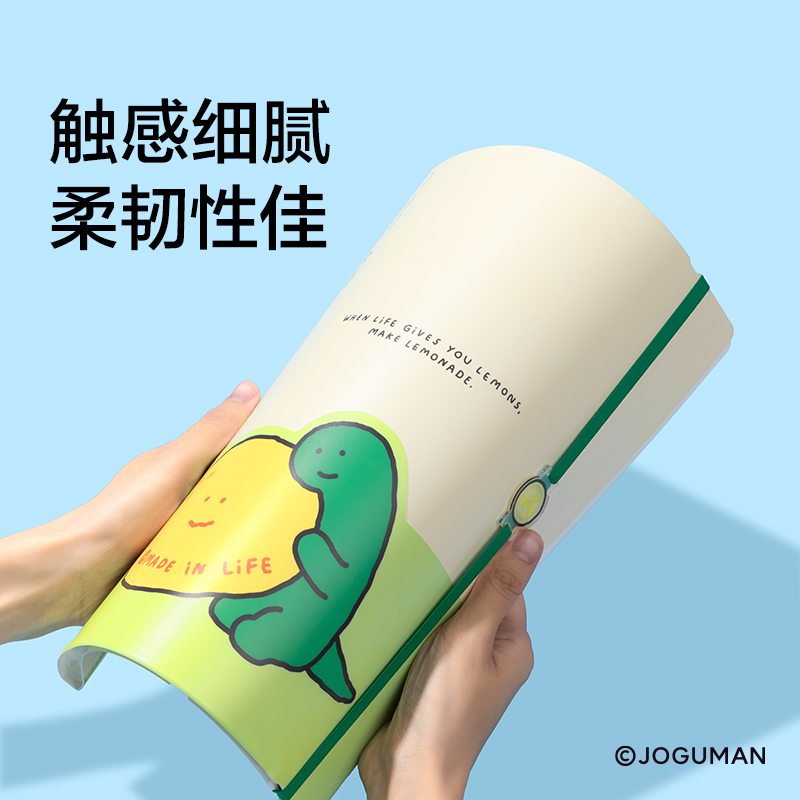 纽赛NS523-30Q乔古漫30页绑带收纳资料册(混)(个)