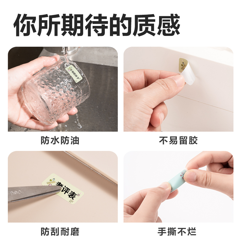 纵横QH20半寸标签机耗材(多色)(卷)