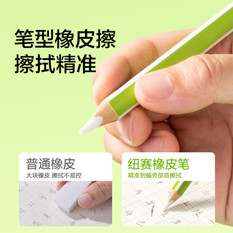 纽赛NS798粗杆橡皮笔(混)(盒)