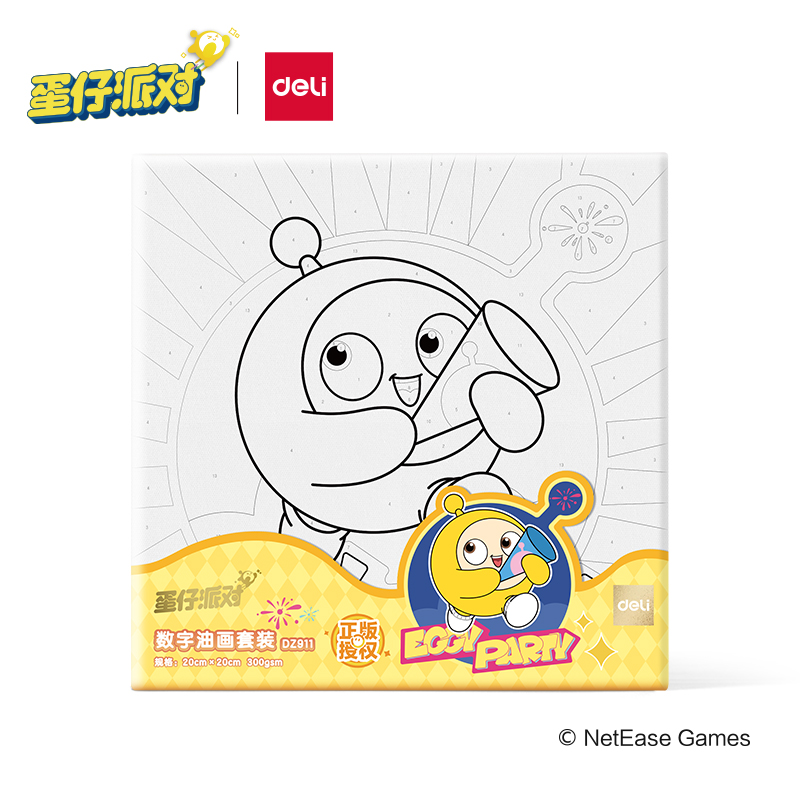 纵横DZ911蛋仔派对数字油画套装(混)(套)