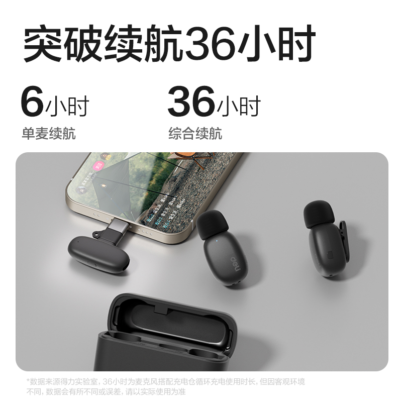 纵横MN52领夹麦克风(黑)(台)