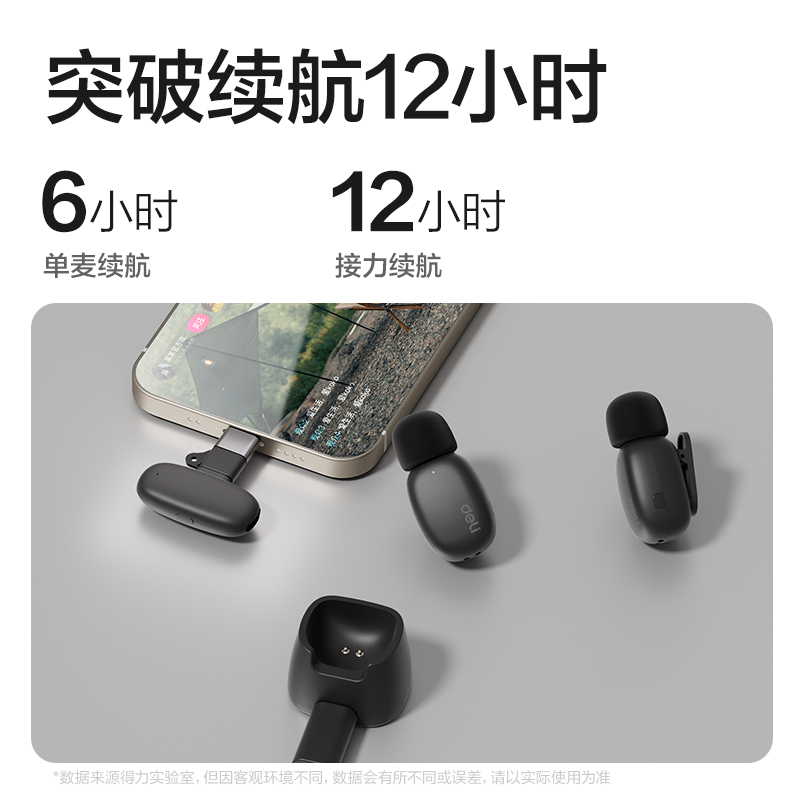 纵横MN521领夹麦克风(黑)(台)