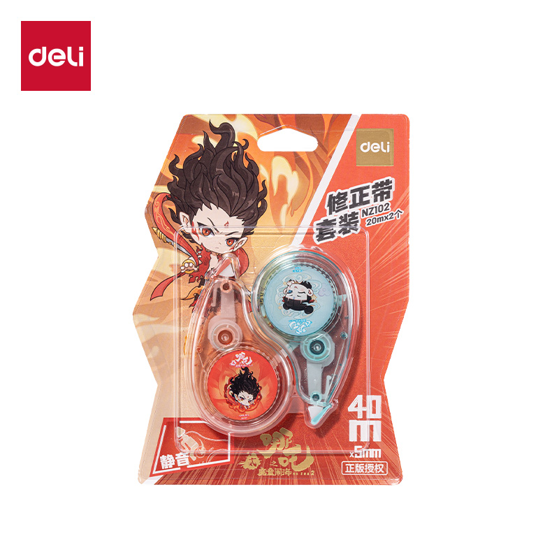 纵横NZ102哪吒系列修正带(红)(套)