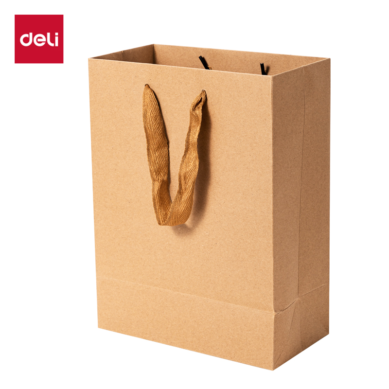 纵横LQ720牛皮纸袋21cm*11cm*28cm(黄色)(10只/包)