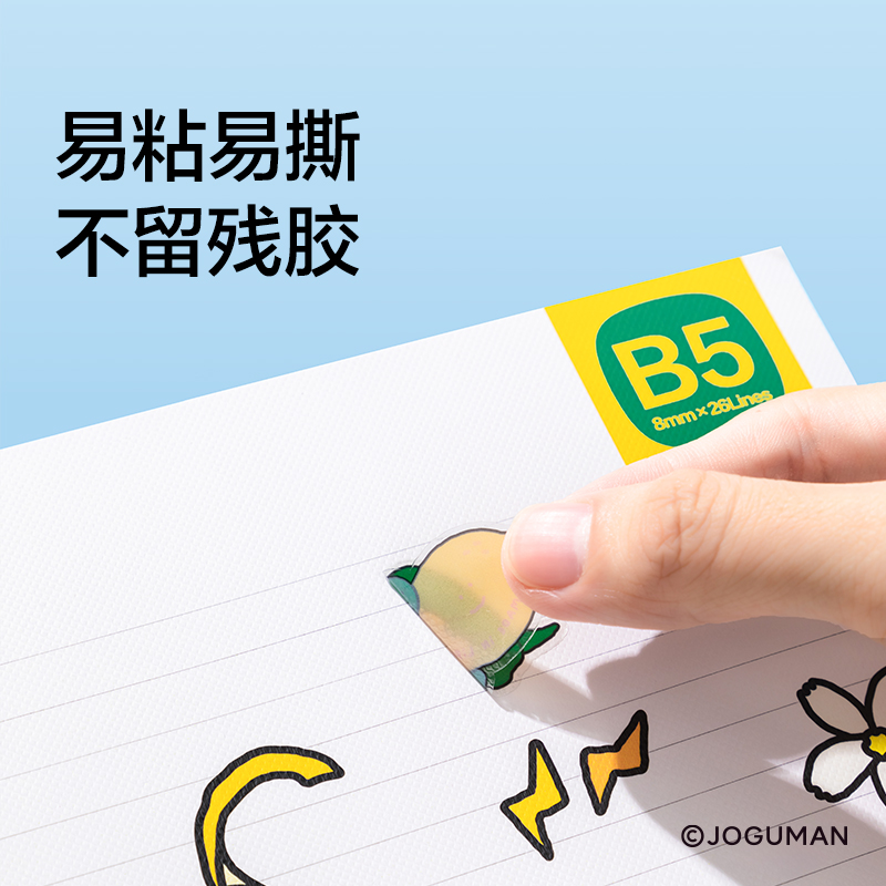 纽赛NS366-Q乔古漫PVC贴纸(混)(张)