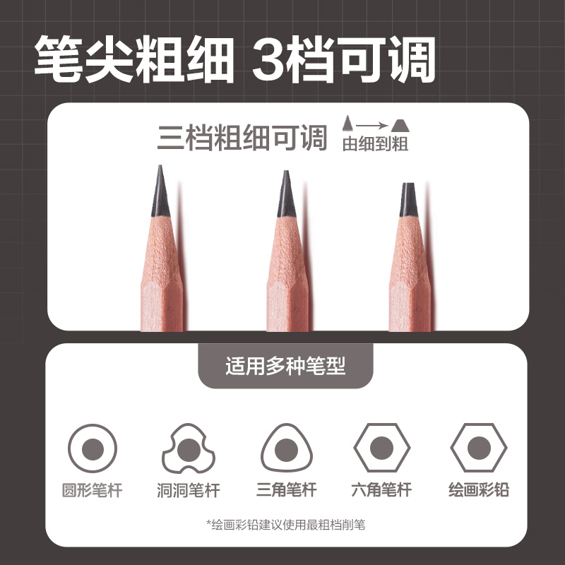 纵横VA202电动削笔机(蓝)(个)