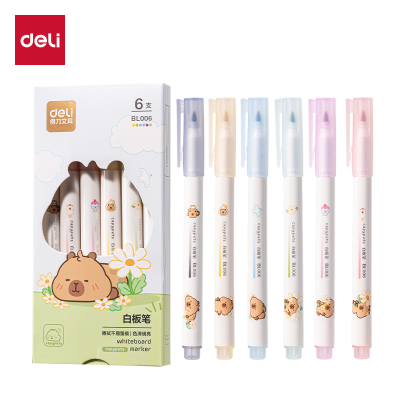 纵横BL006卡皮巴拉IP白板笔(混)(支)