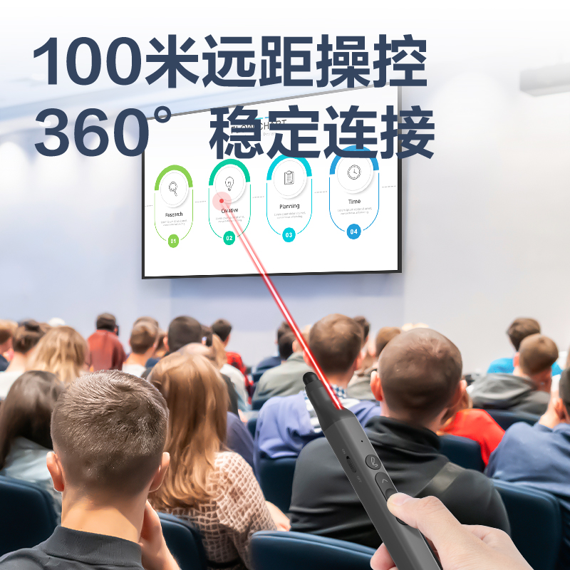 纵横MA114激光翻页笔(灰)(支)