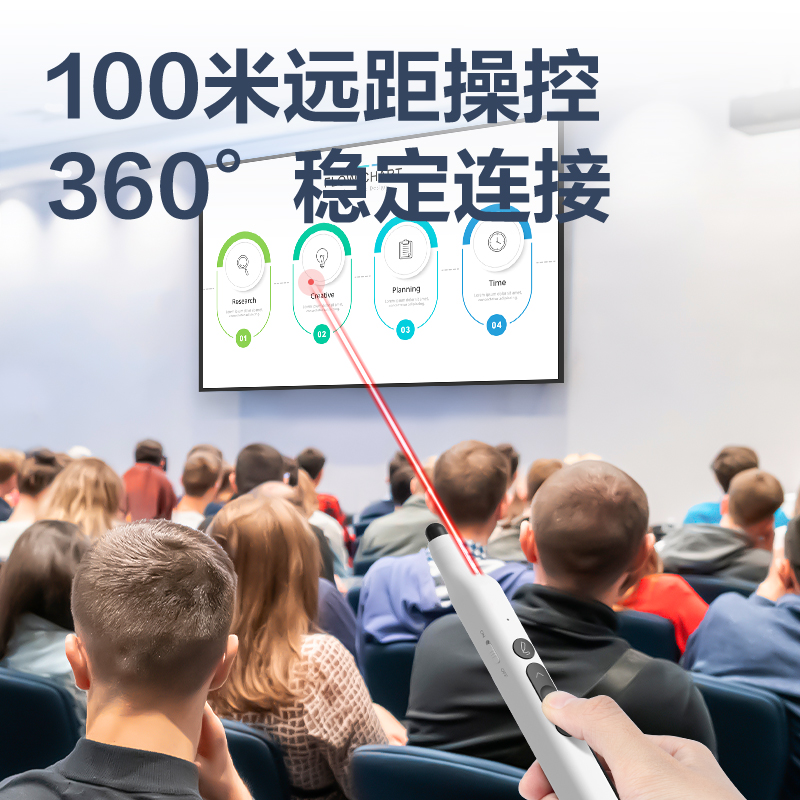 纵横MA114激光翻页笔(白)(支)