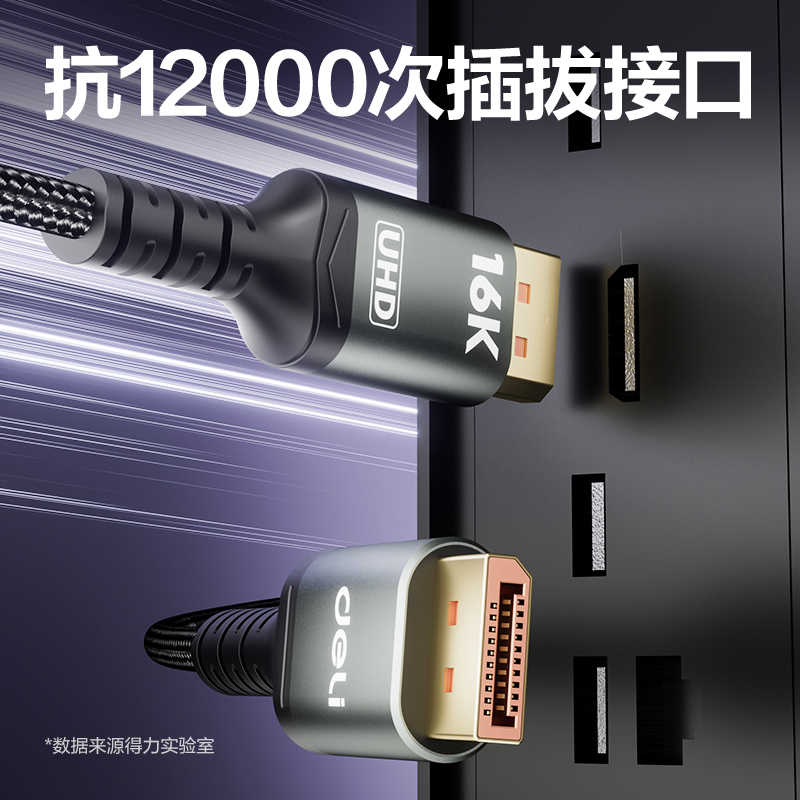 纵横AF230D-20DP2.1线16K合金棉网款2米（黑色）（条）