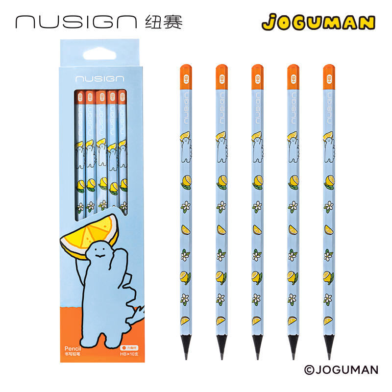 纽赛NS803-HBQ乔古漫纽赛铅笔HB(蓝)(10支/盒)