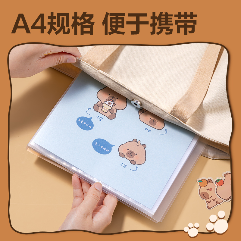 纵横BL702-30卡皮巴拉系列30页资料册(混)(个)
