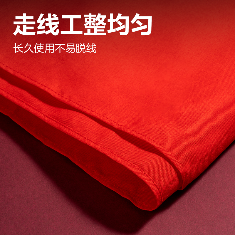 纵横LZ501经济型涤纶红领巾1.2m(红色)(1条/袋)