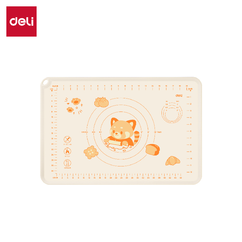 纵横TF711-60*40cm小熊猫揉面垫套装(米白)(1张/袋)