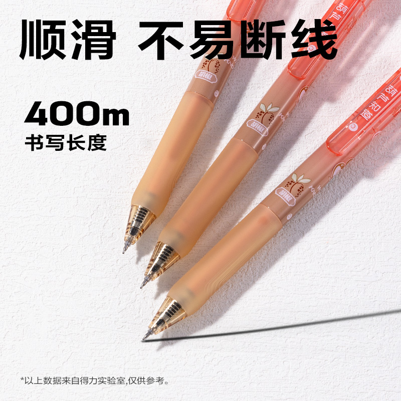 纵横SA709葫芦系列香味按动中性笔0.5mmST笔头(黑)(支)(胡椒味)