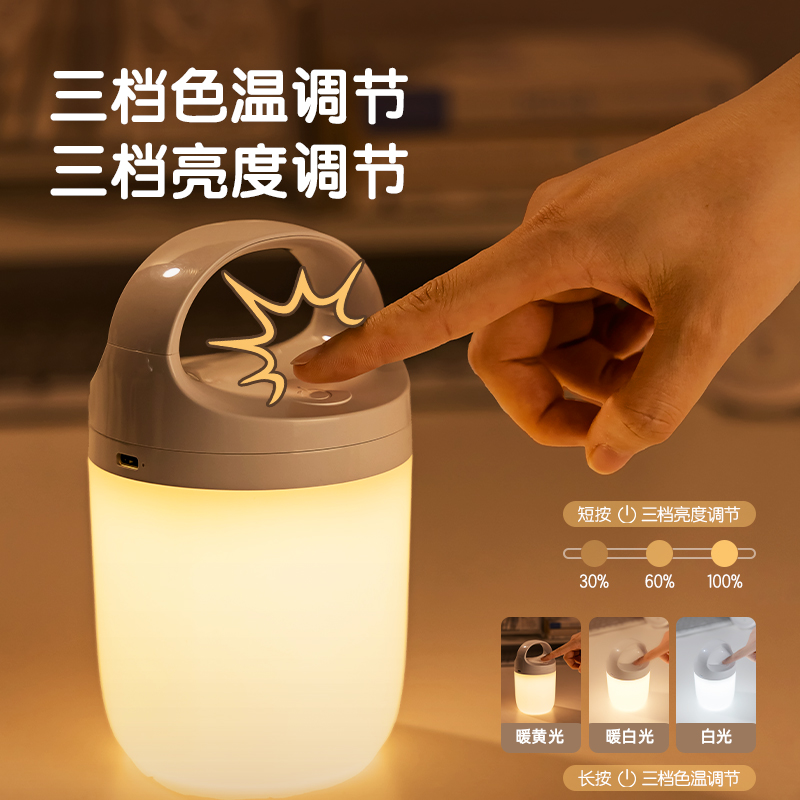 纵横LF160基础手提小夜灯灯(白)(台)