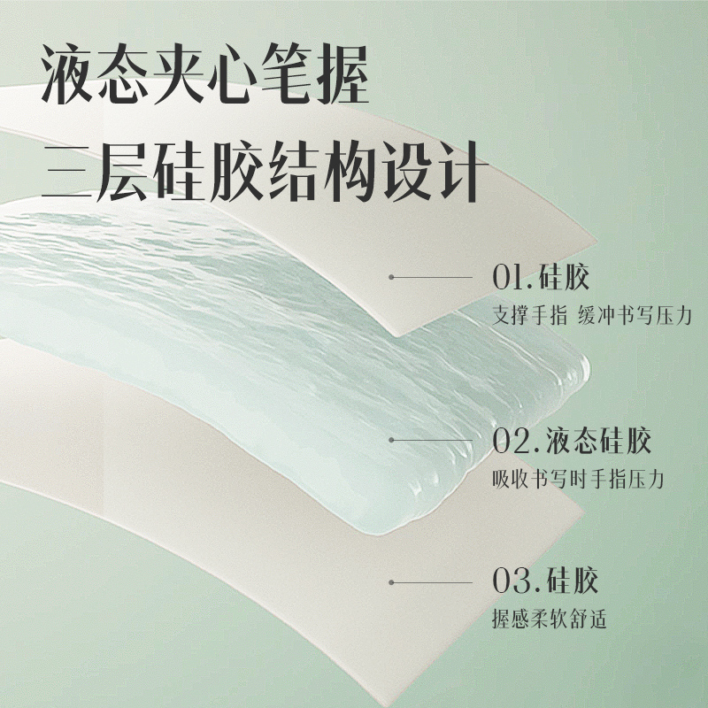 纵横SH311-05液态硅胶活动铅笔0.5mm(混)(支)