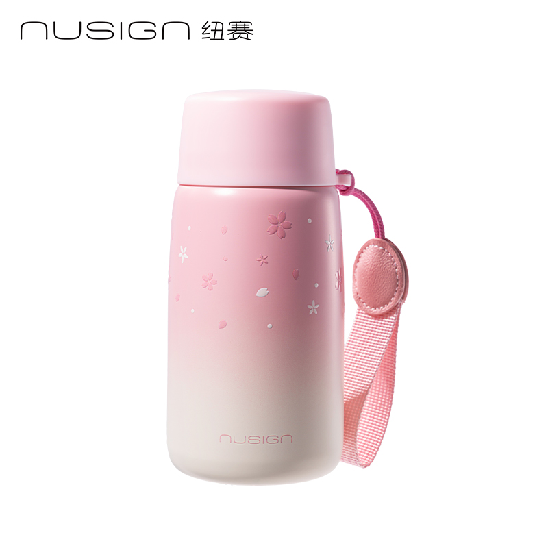 纽赛NS867CUPCUP迷你保温杯300mL_SUS316L(樱落粉)(个)