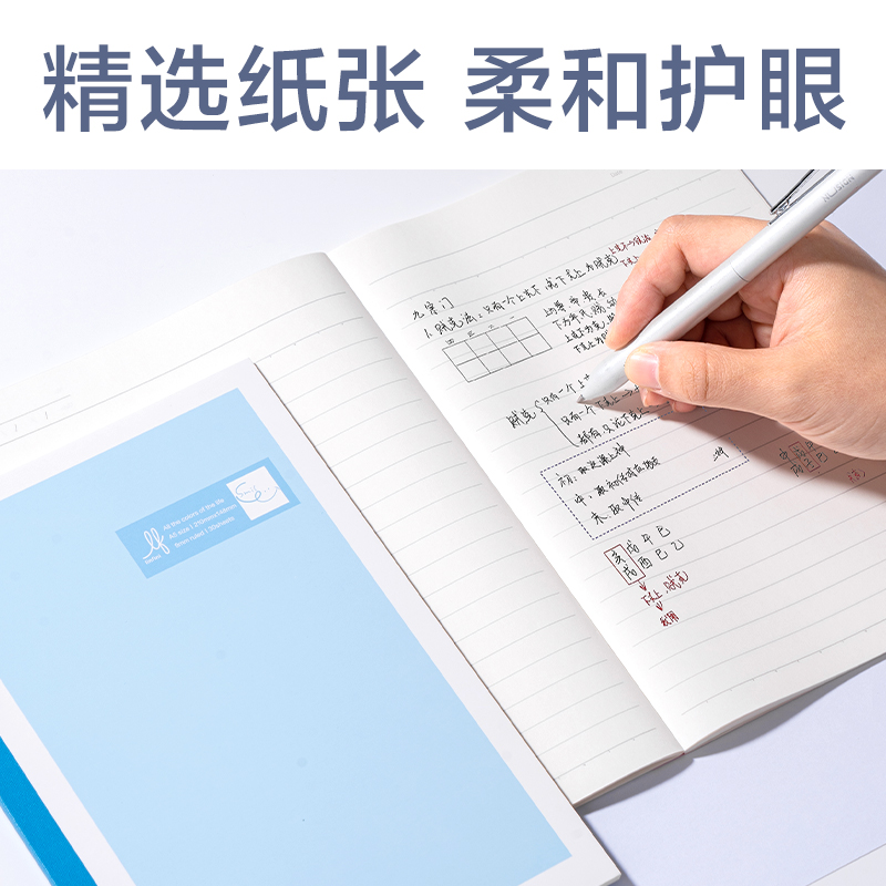 纵横WA530-1乐素无线装订本-9mm行距(乐素-12色彩集)(本)