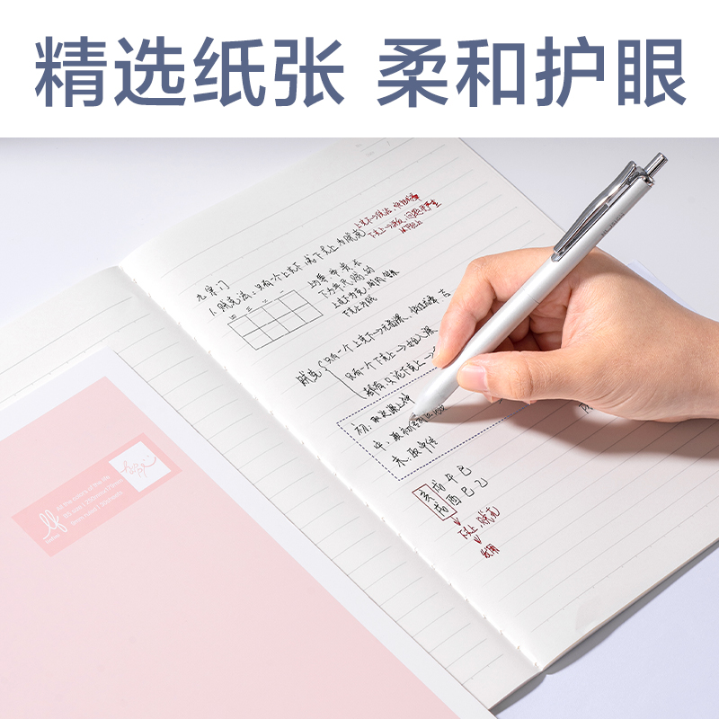 纵横FB530-1乐素缝线本-9mm行距(乐素-12色彩集)(本)