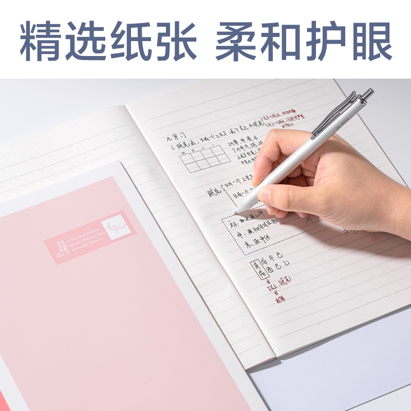 纵横WB530-1乐素无线装订本-9mm行距(乐素-12色彩集)(本)